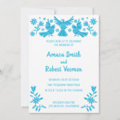 BLEU OTOMI FAIRE-PART (Devant)