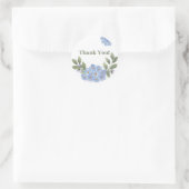 Bleu Oubliez-Moi Pas Sticker Merci (Sac)