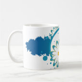Bleu Paint Splash Mug (Gauche)