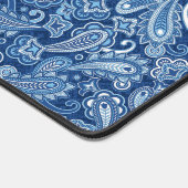 Bleu Paisley Desk Mat (Coin)