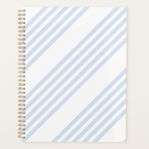 Bleu pâle et blanc cinq bandes motif