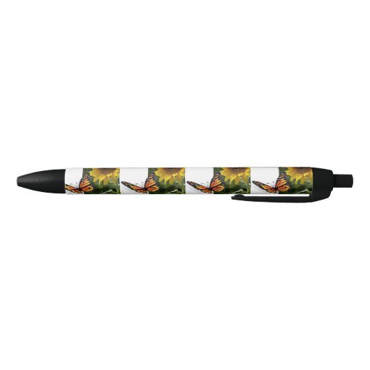 Bleu Papillon de tournesol stylo (Bas)