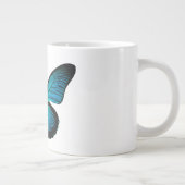 Bleu papillon Jumbo Mug (Droite)
