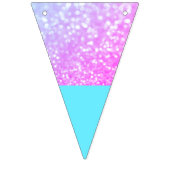 Bleu, Parties scintillant rose drapeaux d'annivers (Premier drapeau)