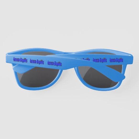 Bleu Pelouse Bowles, Lunettes de soleil (Dos)
