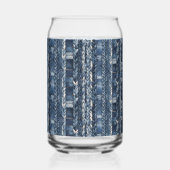 Bleu Perdu Et Tressé Jean Denim (Droite)