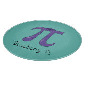 Bleu Pi Cute Math Pi Jour Pie Planche à découper (Coin)