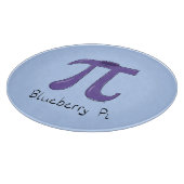 Bleu Pi Cute Math Pi Jour Pie Planche à découper (Coin)