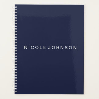 Bleu / Planificateur hebdomadaire/mensuel