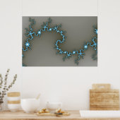 Bleu - Poster fracturé (Cuisine)