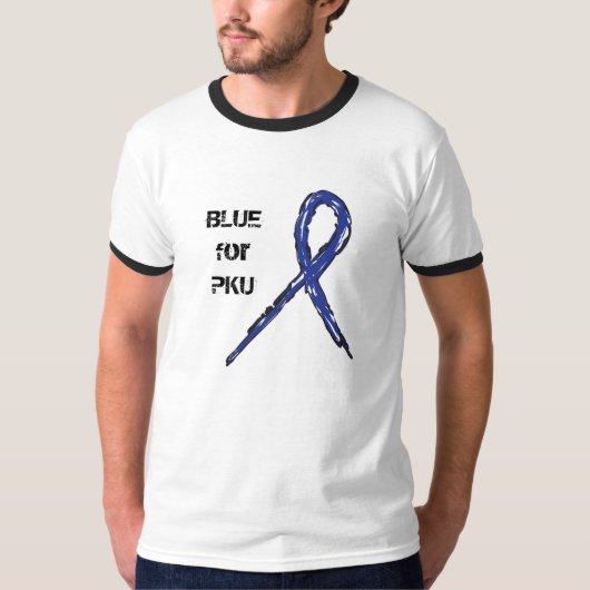 BLEU POUR LE T-SHIRT DE PKU (Devant)