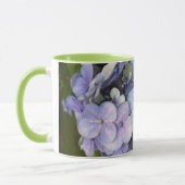 Bleu pourpre Hydrangea Mug (Gauche)