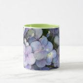 Bleu pourpre Hydrangea Mug (Centre)