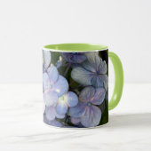 Bleu pourpre Hydrangea Mug (Devant droit)