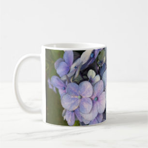 Bleu pourpre Hydrangea Mug