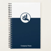 Bleu Promotionnels Swag Planner (Devant)