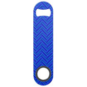 Bleu rayures double motif (Dos)