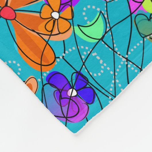 Bleu retiré II de couverture d'ouatine de poème (Coin)