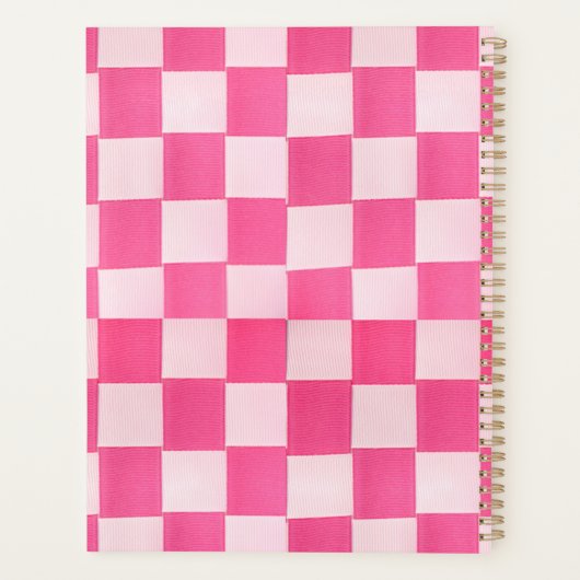 bleu rose blanc vert fleuri wedding planner (Dos)