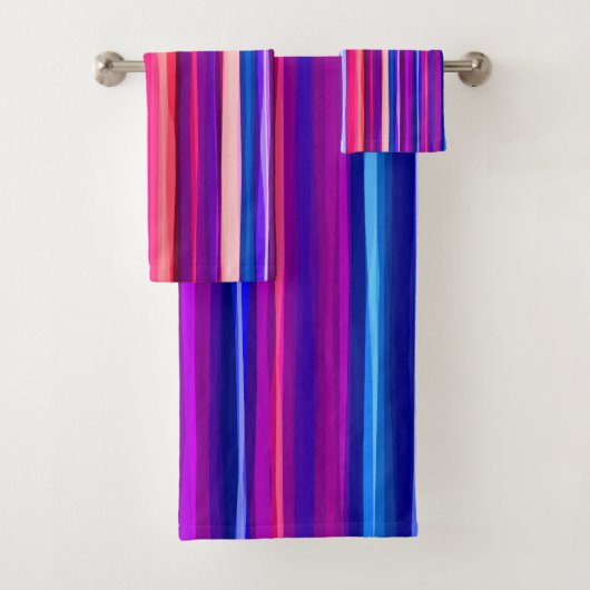 Bleu, rose et bleu Abstrait (En situation)