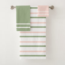 Bleu rose et gris vert