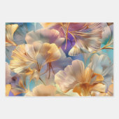 Bleu rose or feuille (Devant 3)