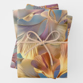 Bleu rose or feuille (En situation)