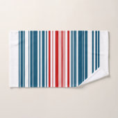 Bleu rouge (Serviette à main)