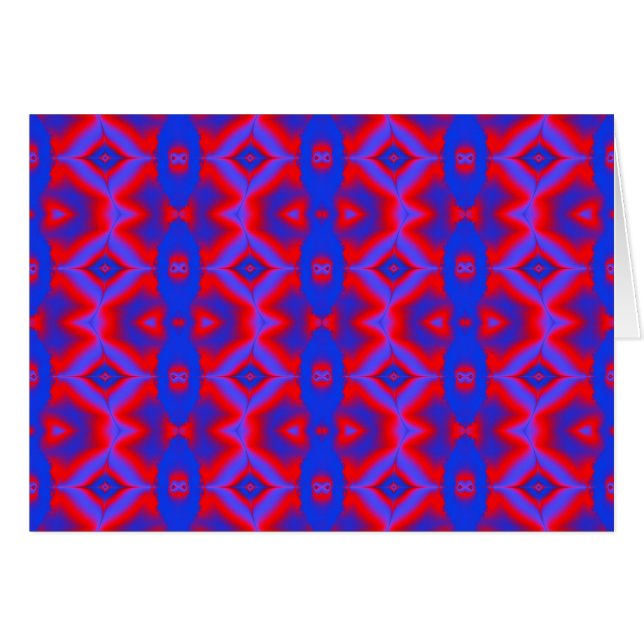 bleu rouge sauvage (Devant horizontal)