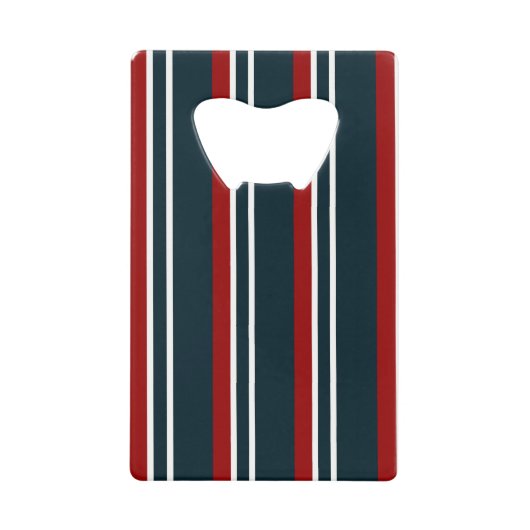 Bleu Rouge uniforme rayures (Devant)