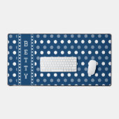 Bleu Royal à pois (Clavier et souris)