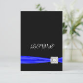Bleu royal et noir RSVP (Debout devant)