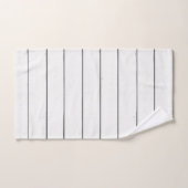 Bleu Sailboat Serviette de bain nautique Ensemble (Serviette à main)