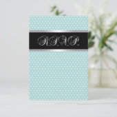 Bleu sarcelle noir RSVP (Debout devant)