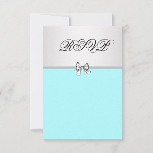 Bleu sarcelle RSVP (Devant)