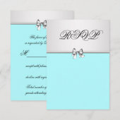 Bleu sarcelle RSVP (Devant / Derrière)