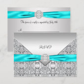 Bleu sarcelle RSVP (Devant / Derrière)