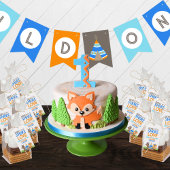 Bleu sauvage Un Anniversaire Bannière de suspensio