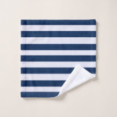 Bleu simple (Gant de toilette)