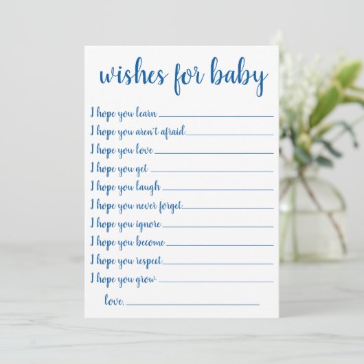 Bleu Simple | Carte de conservation Cerulean (Debout devant)