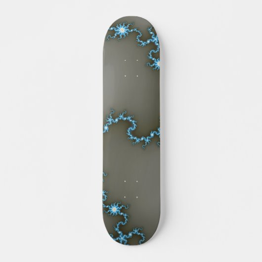 Bleu - Skateboard fractionné (Devant)