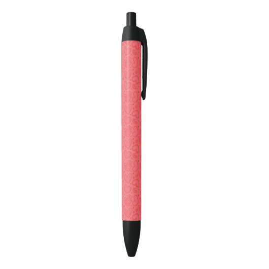 Bleu Stylo à coeur rouge (Bas (Vertical))