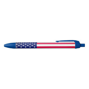 Bleu Stylo à drapeau américain - Patriotique