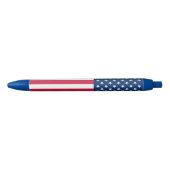 Bleu Stylo à drapeau américain - Patriotique (Devant)