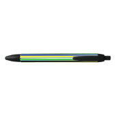 Bleu Stylo Bleu, Lime et Jaune (Dos)