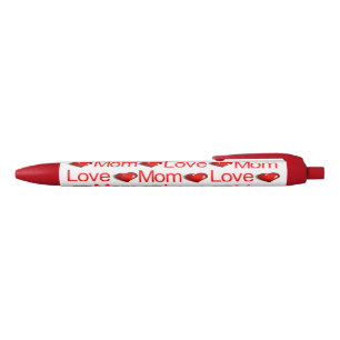 Bleu Stylo Bureau et Scolaire Stylo Amour Maman