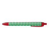 Bleu Stylo Cadeau d'Écriture à Points pour Noël Vert (Bas)