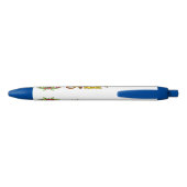Bleu Stylo Chasseur de Lion Assyrie (Dos)