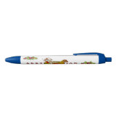 Bleu Stylo Chasseur de Lion Assyrie (Haut)