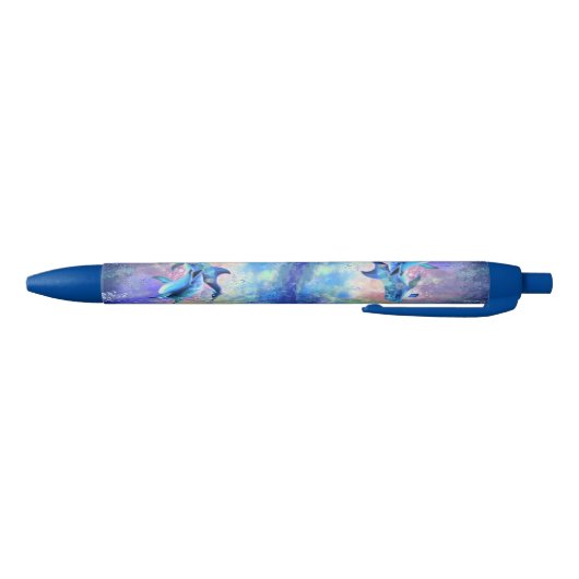 Bleu Stylo Dauphin Famille (Bas)